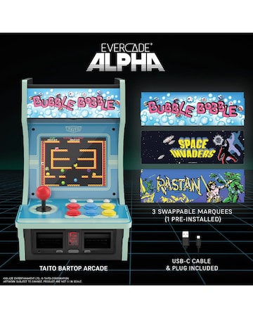 Evercade Alpha TAITO Retro Gaming Bartop Arcade