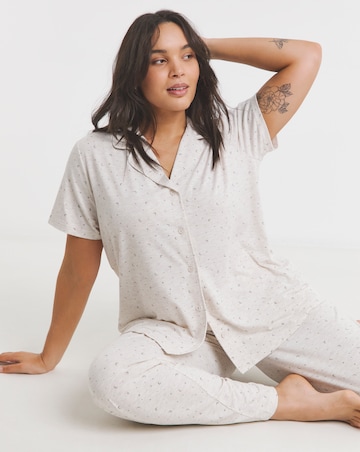Pretty Lounge Moon & Star Print Pyjama Set