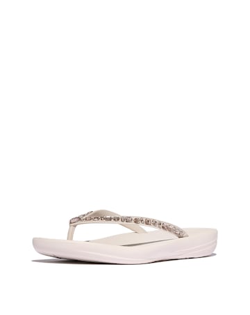 Fit Flop iQushion Crystal Flip-Flops Standard Fit