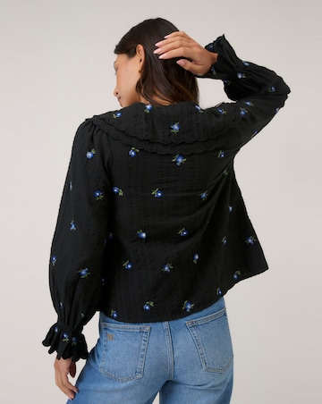 Nobody's Child Jolie Seersucker Blouse