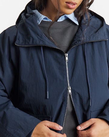 Navy Lightweight Tech Parka