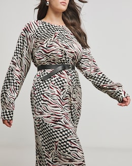 Native Youth Passant Maxi Dress