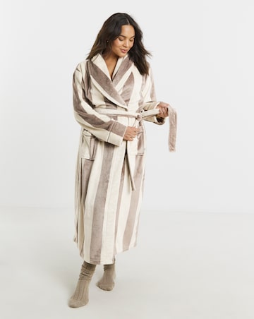 Chelsea Peers Fleece Hooded Dressing Gown