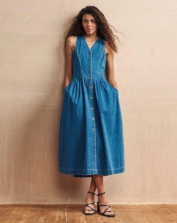 white christmas dresses Blue Denim A-line Violet Mini Dress