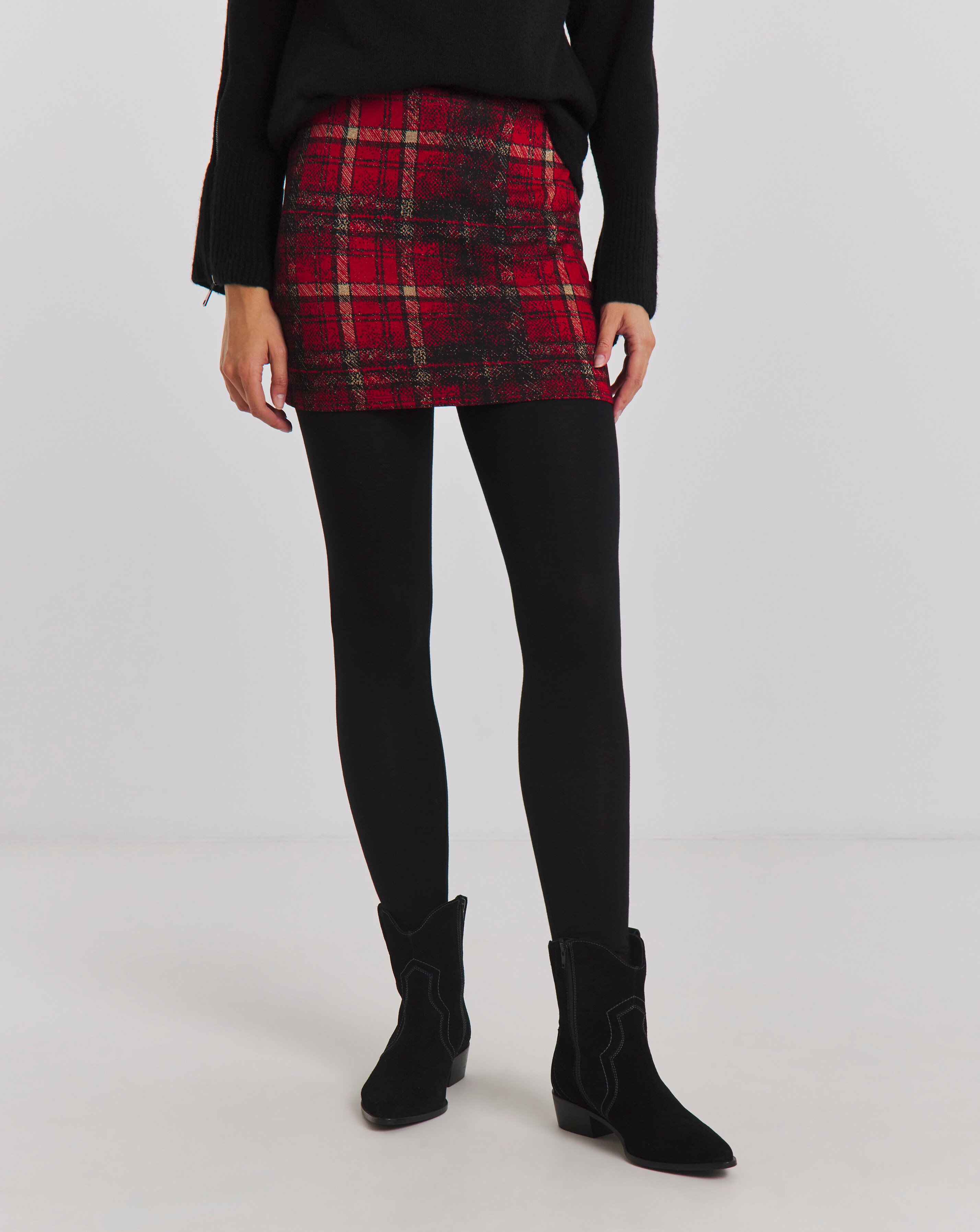 Joe Browns Charming Check Skirted Leggings