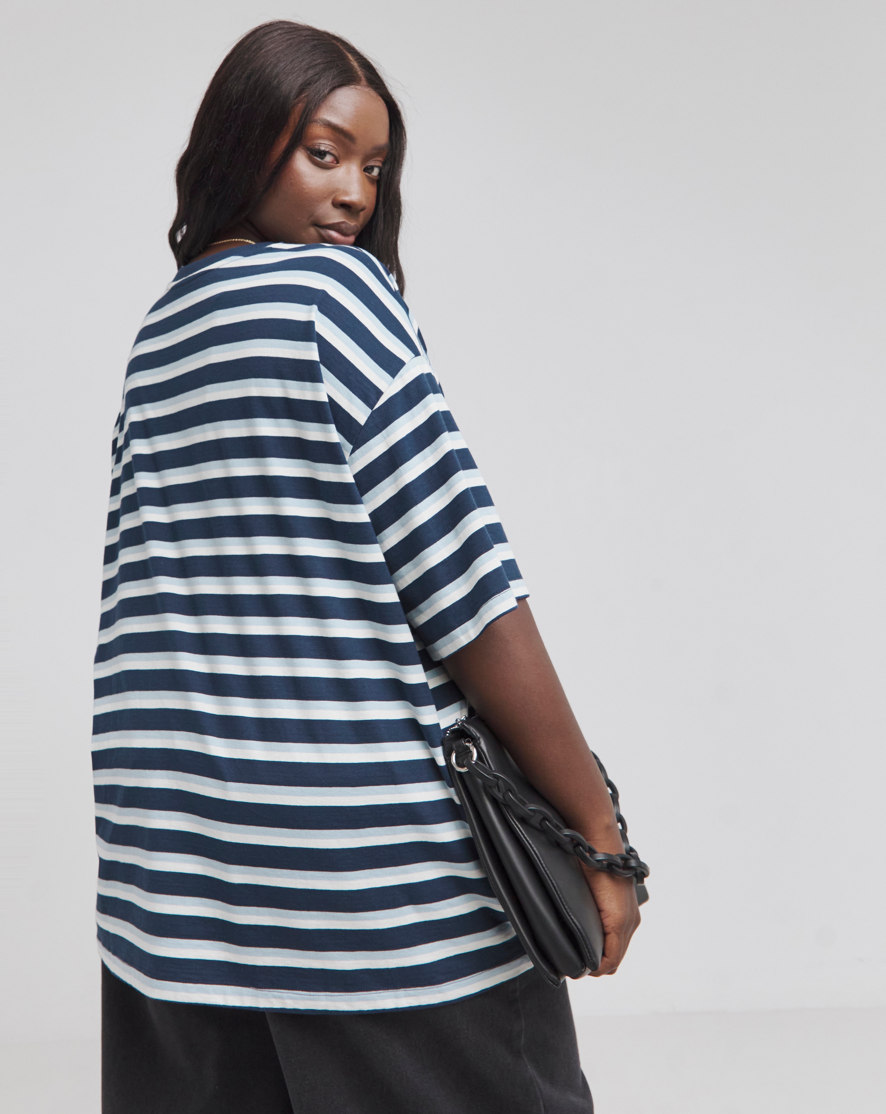 Plus size crew neck t shirts online