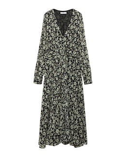 Mango Briony Floral V Neck Dress