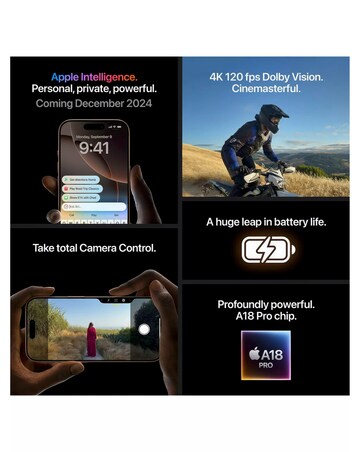 Apple iPhone 16 Pro 256GB - Black Titanium