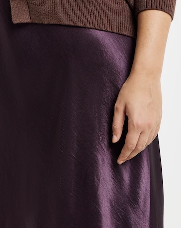 Satin Maxi Skirt