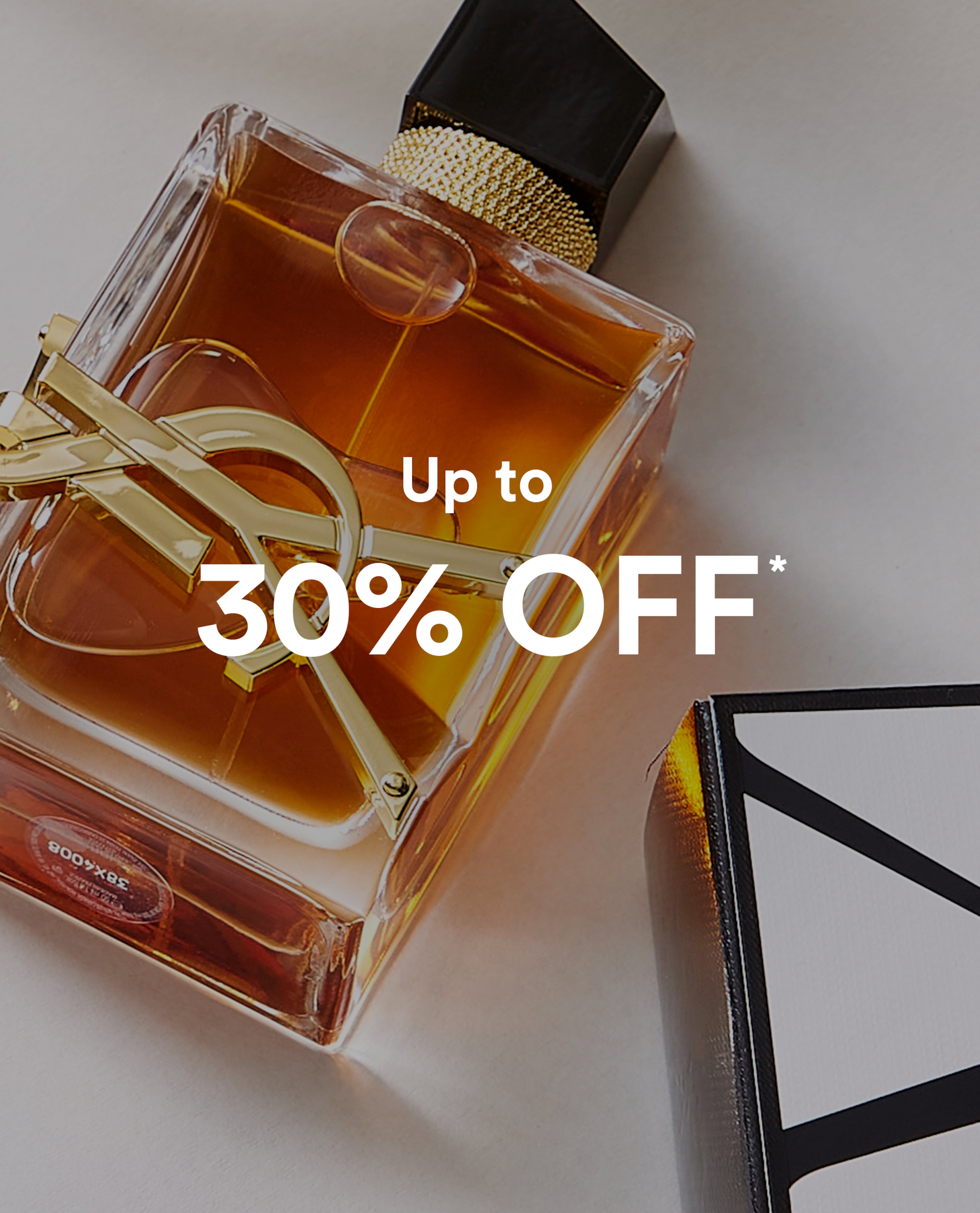 Up to 30% off beauty & fragrance