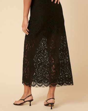 Nobody's Child Lace Maxi Skirt