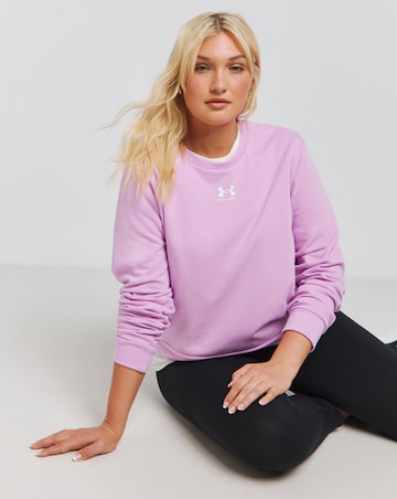 Under Armour Rival French Terry Crew Neck Sweatshirt