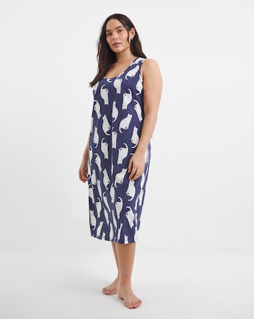 Pretty Secrets Cat Print Value Nightie