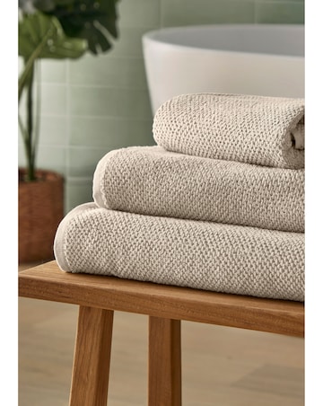 Silentnight Popcorn Pack of 2 Towels