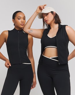 TALA SkinLuxe Sleeveless Zip Through Jacket