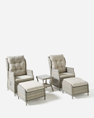 Ravello Reclining Bistro Lounge Set