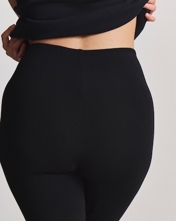 Pretty Secrets (2 Pack) Thermal Leggings Black