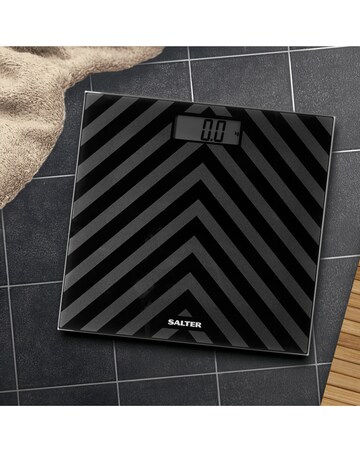 Salter Chevron Two Tone Bathroom Scale