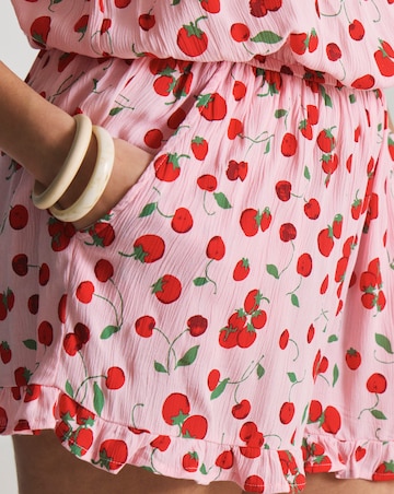 Simply Be (2 Pack) Value Beach Playsuits Cherry Print