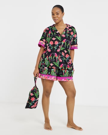 Figleaves Revere Pyjama Short Set In A Bag