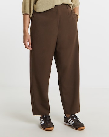 Simply Be Barrel Leg Workwear Trouser
