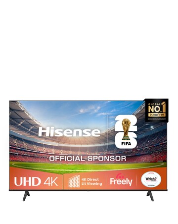 Hisense 55A6QTUK 55in 4K Ultra HD HDR LED Smart TV