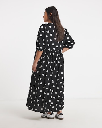 Waffle Drop Hem Dress