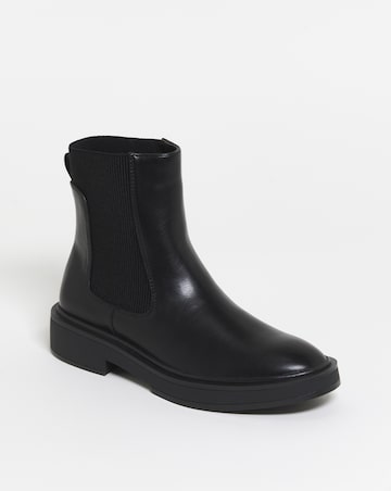 Lucca Classic Chelsea Ankle Boots - Wide Fit (E)