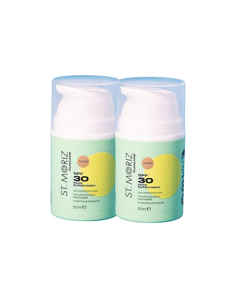 St Moriz SPF 30 Tinted Face Sunscreen Duo