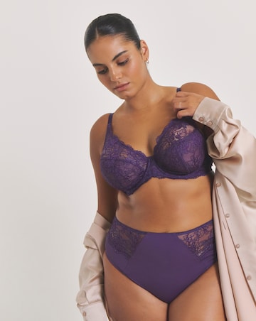 Pretty Secrets (2 Pack) New Ella Wired Full Cup Bras (C-J) Fig/Cherry