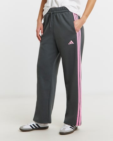 adidas 3 Stripes Wide Leg Joggers