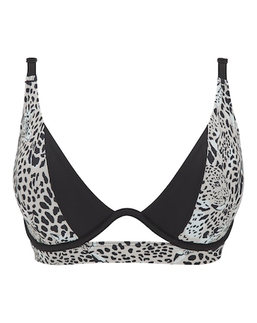 Boux Avenue Sumba Plunge Bikini Top Simply Be