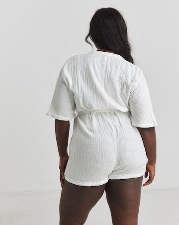 Cotton Beach Playsuit