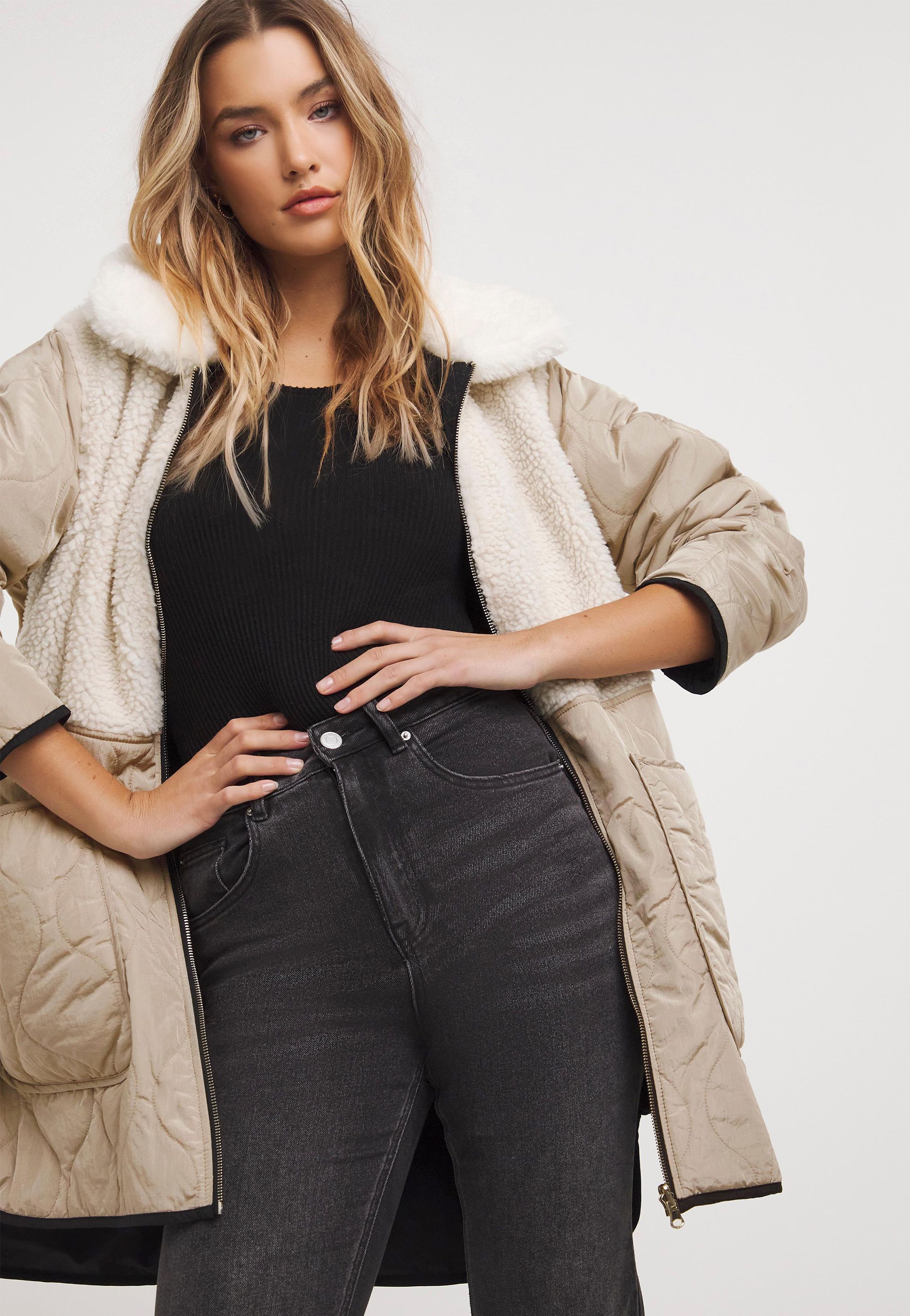 The quilted coat