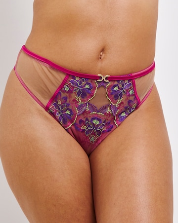 Ann Summers Passion High Waist Brazillian Bright Pink