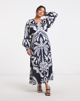 Tea Long Sleeve Dresses | Fashion | Simply Be