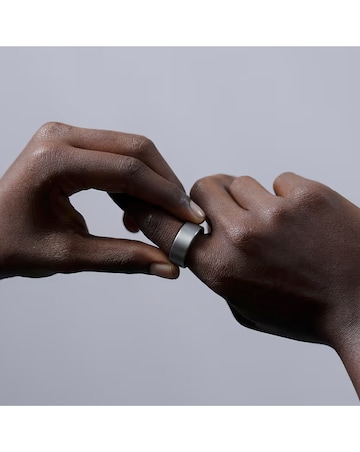 Ultrahuman Ring AIR Bluetooth Smart Ring - Raw Titanium - Size 10