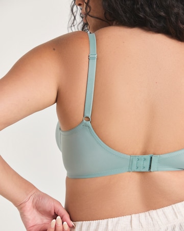Pretty Secrets (3 Pack) Claire Micro Moulded Full Cup Non Wired Bras (B-E) Blue