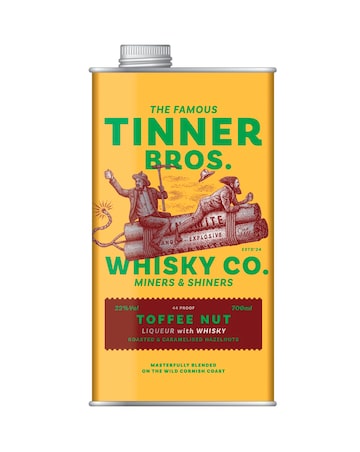 Tinner Bros. Toffee Nut Whisky Liqueur 70cl