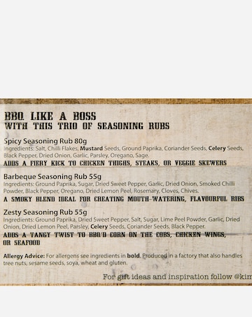 Smokehouse Rub Selection