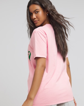 Simply Be Pink Grapefruit Fresco T-Shirt