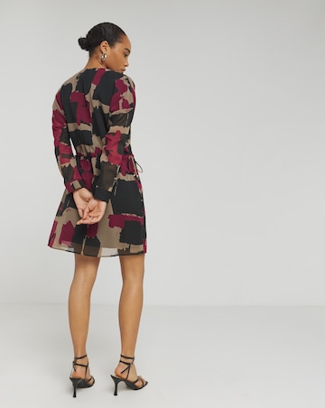 Religion Wrap Mini Dress
