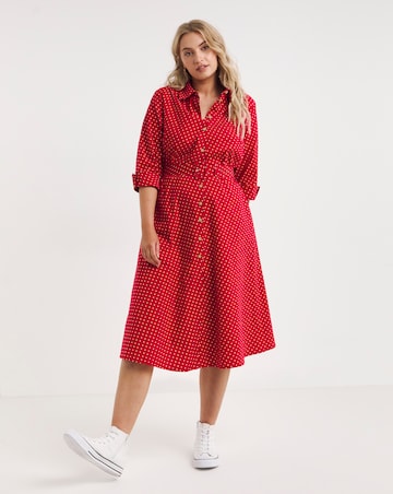 Joe Browns The Erin Midi Shirt Dress