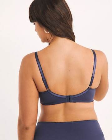 Pretty Secrets 2 Pack Ella Lace Non Wired Full Cup Bras B-H - Navy/Pink