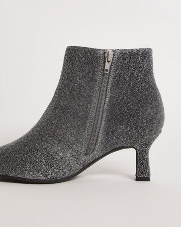Kitten Heel Ankle Boot E Fit