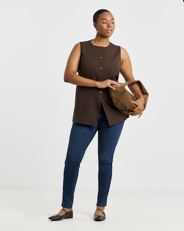 Super Stretch Premium Denim Indigo Skinny Jeans