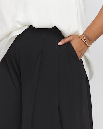 Joanna Hope Pleated Wide Leg Trousers