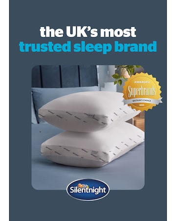 Silentnight Airmax 2 Pack Breathable Memory Foam Pillow