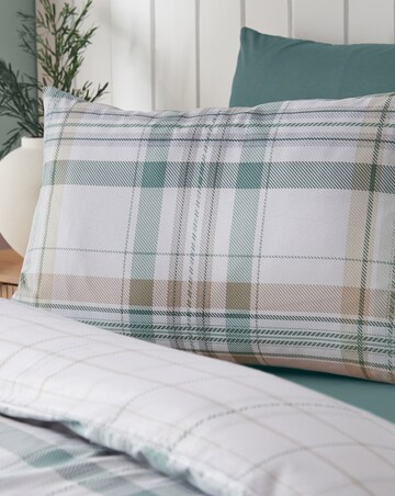 Catherine Lansfield Cartmel Check Duvet Cover Set
