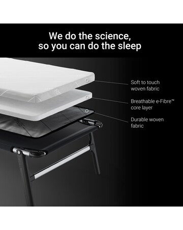 Jay-Be Compact Folding Bed with Mattress - Single